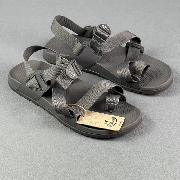 Chaco Sandal Men\'s 12 M Sandal Lowdown 2 Gray New In Box, Hiking Outdoor main image 6